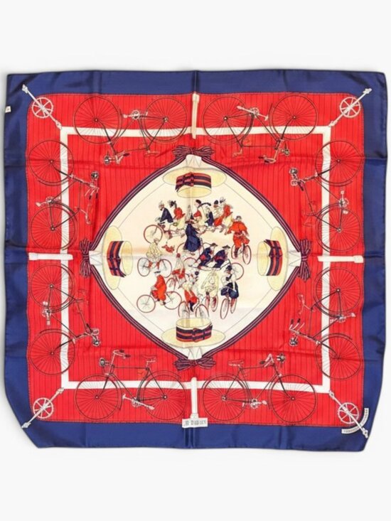 Hermés Accessories - HERMES "LES BESCANES" SILK SCARF - RARE 50y VINTAGE SCARF, from 1974, PRISTINE!